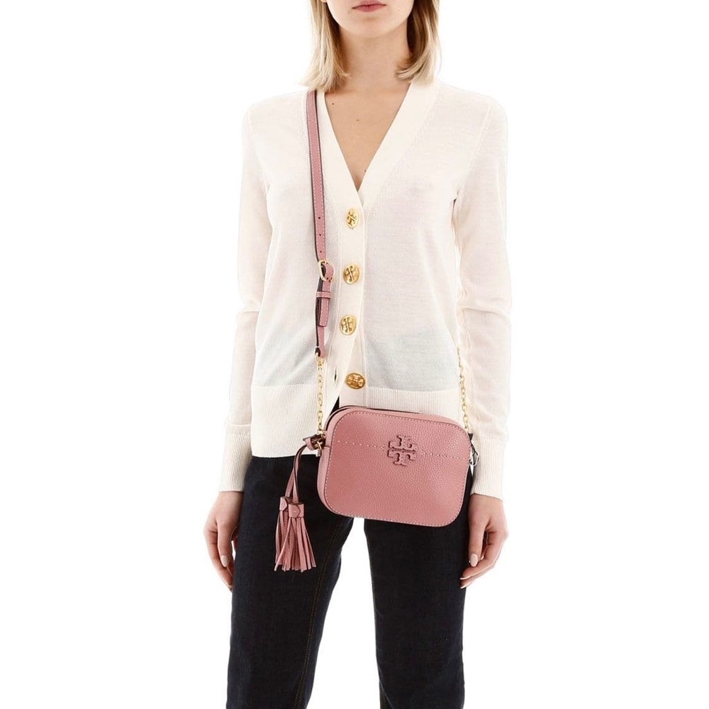 Tory Burch McGraw Camera Crossbody Bag Brand New - Picture 8 of 10